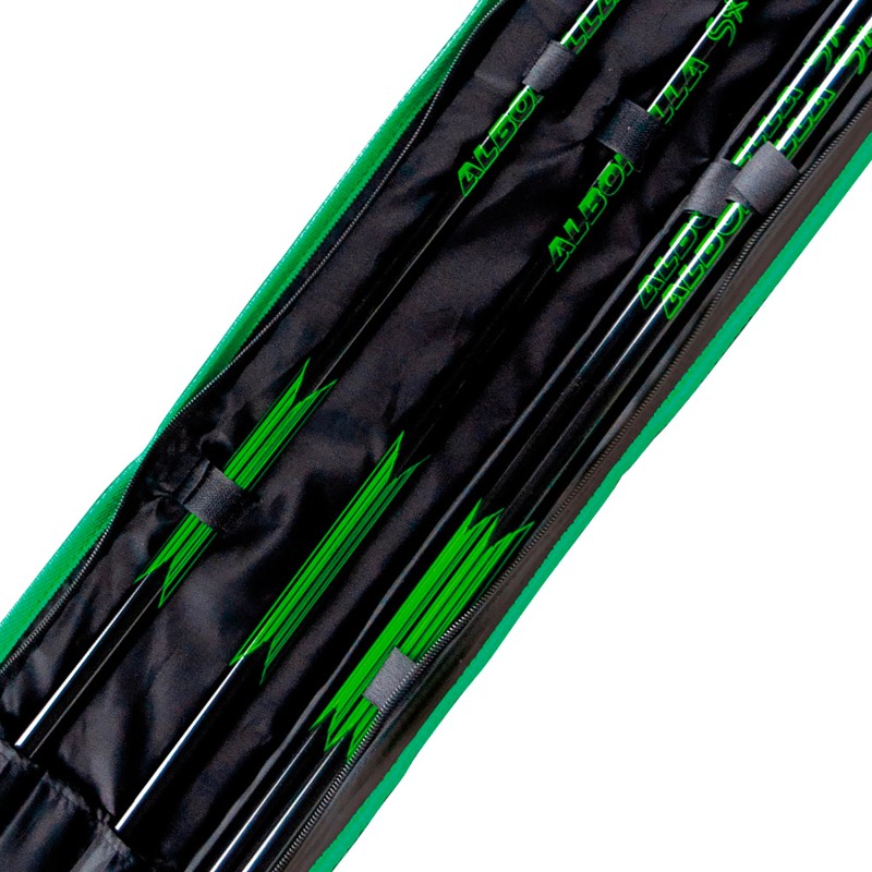 Set pole telescopic rods MAVER ALBORELLA SX - 2.50/3.00/3.50/4.00 m