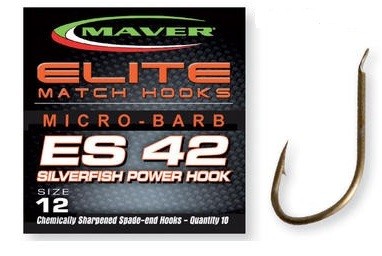 Куки Maver ELITE HOOK SERIES ES42 Bronze - 10 бр в пакет