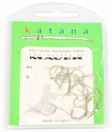 Αγκίστρια MAVER Katana C190 Super Carbon Nickel No 4 - 20 τεμ. στη συσκευασία