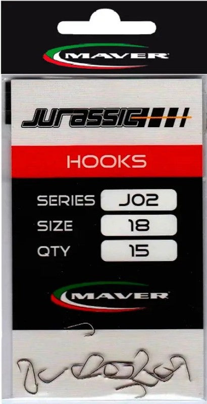 Cârlige MAVER Jurassic Series J02 - 15 buc. in pachet