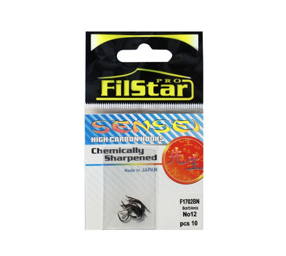 Barbless hooks Sensei Blue - F1702BN