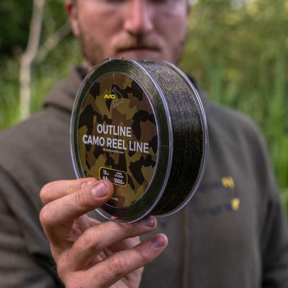 Монофильное Леска AVID Outline Camo Reel Line - 1000M