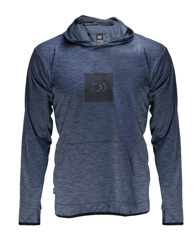Sweatshirt for protection from sun DAIWA LIMITED EDITION SUN PROTECT HOODIE - dark blue