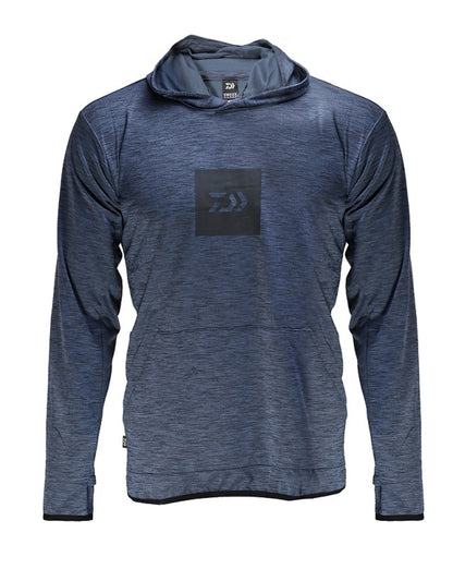 Sweatshirt for protection from sun DAIWA LIMITED EDITION SUN PROTECT HOODIE - dark blue