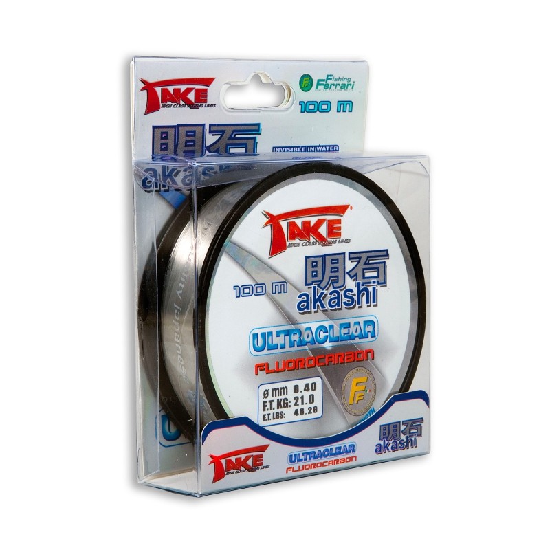 Fluorocarbon line FF TAKE AKASHI FLUOROCARBON - 100 m