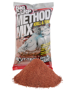 Groundbait BAIT-TECH Big Carp Method Mix KRILL & TUNA - 2kg