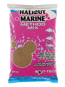 Захранка BAIT-TECH HALIBUT MARINE METHOD MIX - 2kg