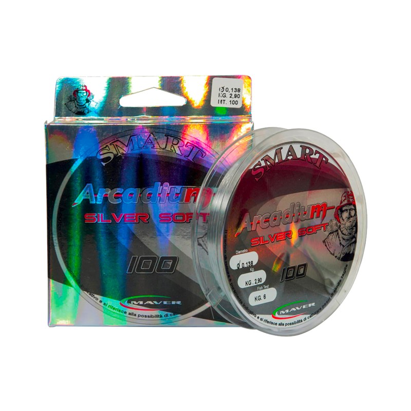 Monofilament line Maver ARCADIUM SILVER SOFT - 100m