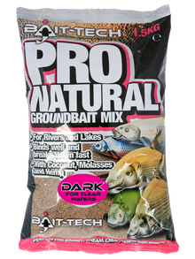 Захранка BAIT-TECH PRO NATURAL DARK - 1.5kg