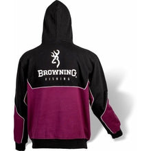 Φούτερ BROWNING HOODIE BLACK/BURGUNDY