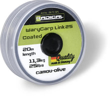 Νήμα braided για παράμαλλο RADICAL Z-CARP Warycarp Link Coated - 20m