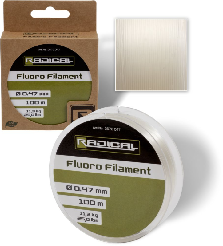 Fluorocarbon line RADICAL Z-CARP Fluoro Filament - 100m