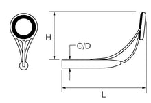 Κορυφής οδηγοί FUJI SLIM TIP GUIDE BC FINISH - F.BCNMVOT