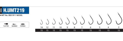Hooks Hayabusa 219 Umi Tanago Nickel - 15 pcs per pack