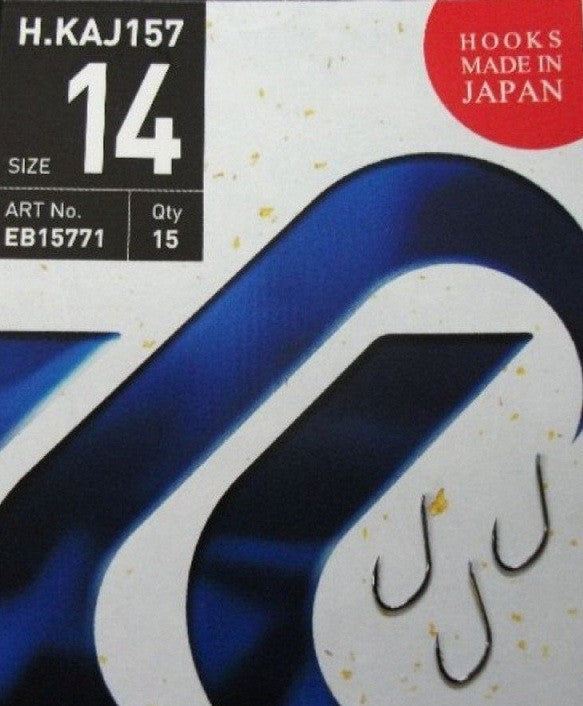 Hooks Hayabusa 157 Black Nickel - 15 pcs per pack