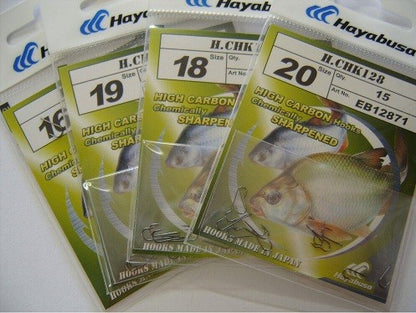 Крючки Hayabusa 128 Chika Nickel - 15 шт. в упаковке