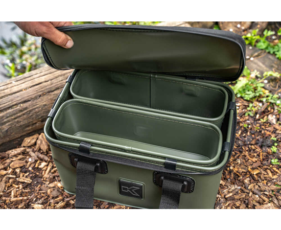 Set feeder tubes and riddle KORUM EVA TACKLE & BAIT STATION