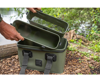 Set feeder tubes and riddle KORUM EVA TACKLE & BAIT STATION