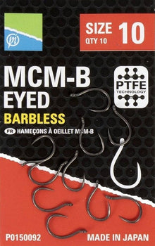 Куки без контра - PRESTON MCM-BARBLESS HOOKS - EYED