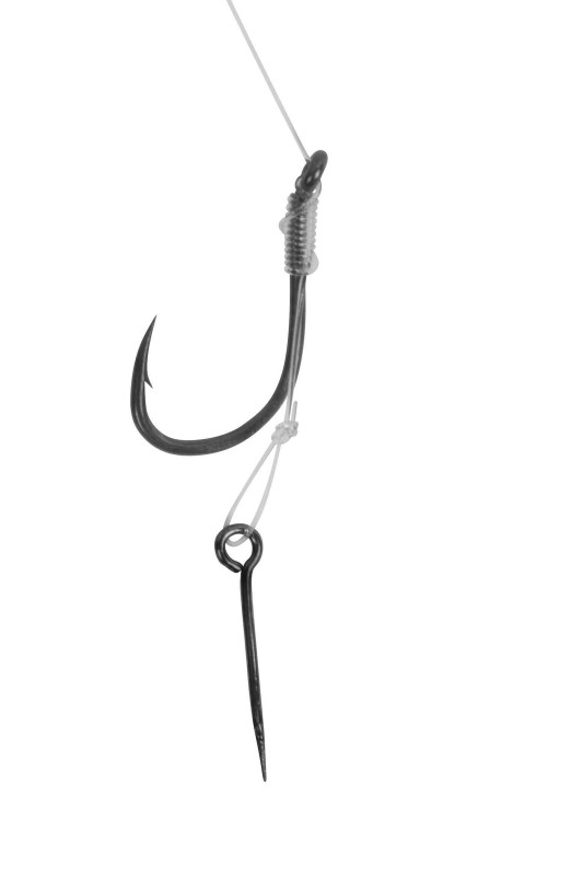 Tied hooks for method feeder PRESTON KKH-BARBED BAYONET HAIR RIG 10cm