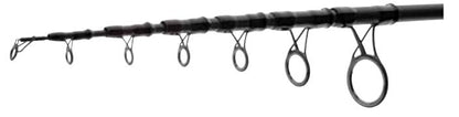Carp fishing telescopic rod with guides DAIWA BLACK WIDOW '22 XT TELE CARP