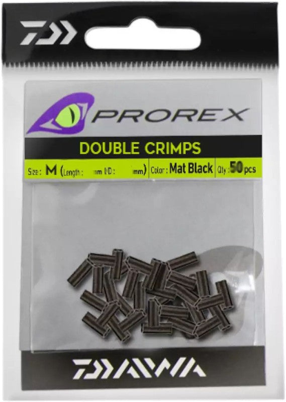 Тръбички за кримп - DAIWA PROREX DOUBLE CRIMPS SLEEVES M - 1.00mm / 30бр