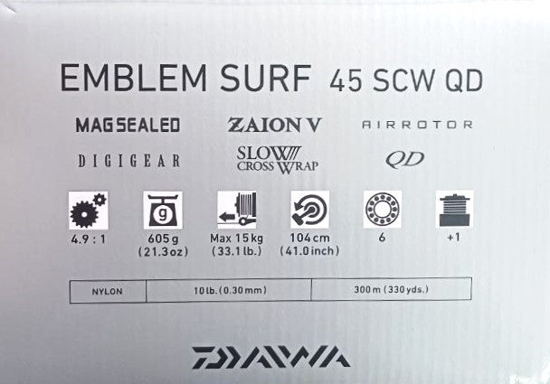 Reel DAIWA 23 EMBLEM SURF 45 SCW QD