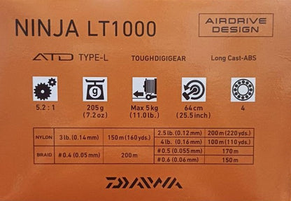Макара с преден аванс DAIWA 23 NINJA LT