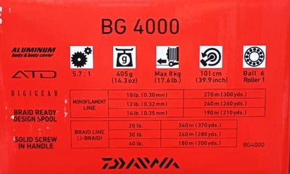 Катушка для морской рыбалка DAIWA BG