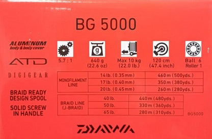 Катушка для морской рыбалка DAIWA BG
