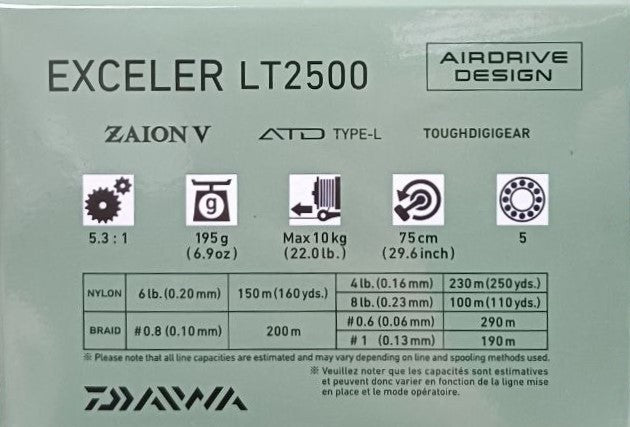 Макара с преден аванс DAIWA '23 EXCELER