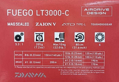 Макара с преден аванс DAIWA 23 FUEGO LT