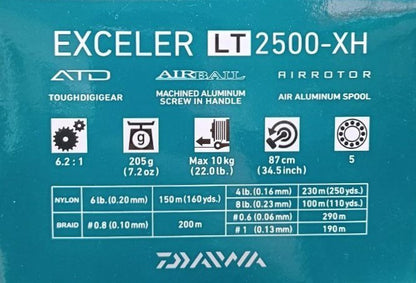Катушка с передним фрикционом - DAIWA EXCELER LT 20