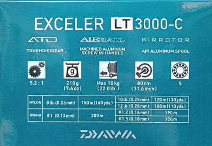 Катушка с передним фрикционом - DAIWA EXCELER LT 20
