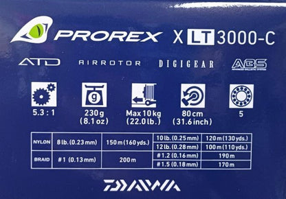 Μηχανισμός με μπροστινά φρένα - DAIWA '18 PROREX X LT