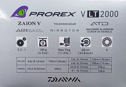 Mulinetă cu frana fata - DAIWA '22 PROREX V LT