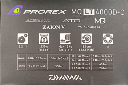 Катушка с передним фрикционом - DAIWA '22 PROREX LT MQ