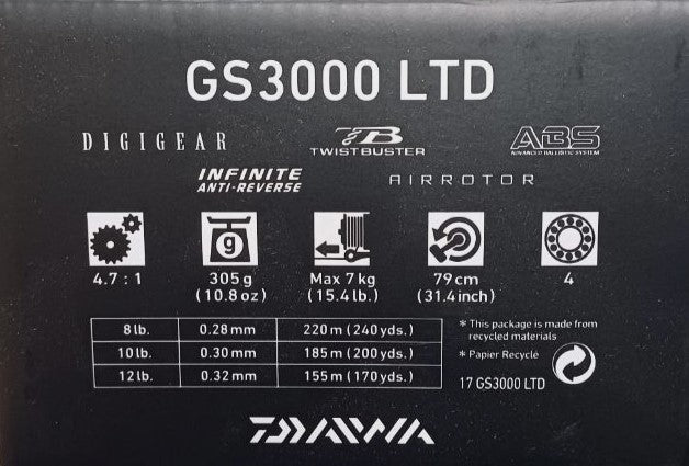 Mulinetă DAIWA 17 GS LTD