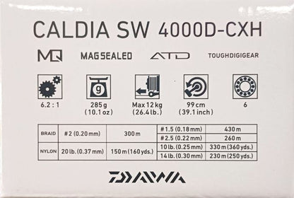 Μηχανισμός για θαλασσινό ψάρεμα Daiwa '23 CALDIA SW