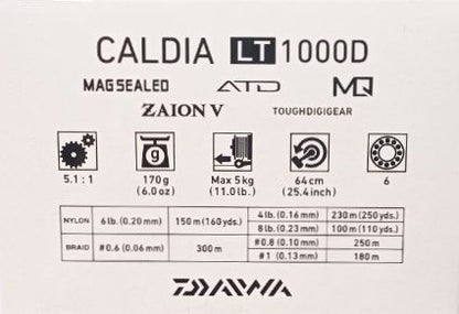 Катушка Daiwa 22 CALDIA LT MQ (EU)