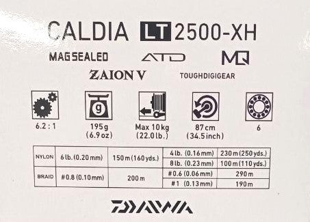 Катушка Daiwa 22 CALDIA LT MQ (EU)