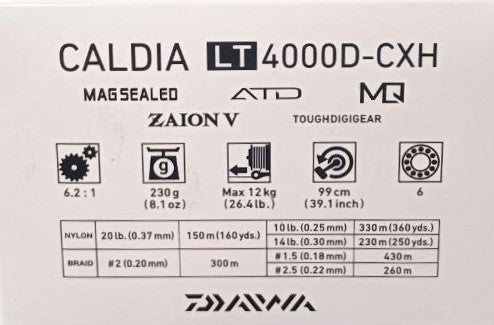 Катушка Daiwa 22 CALDIA LT MQ (EU)