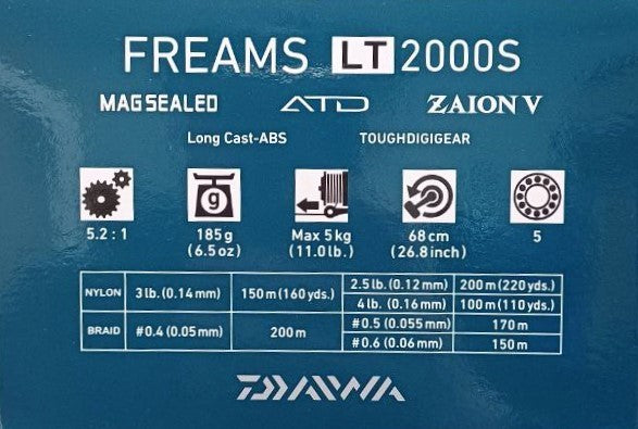 Spinning reel - DAIWA 21 FREAMS LT