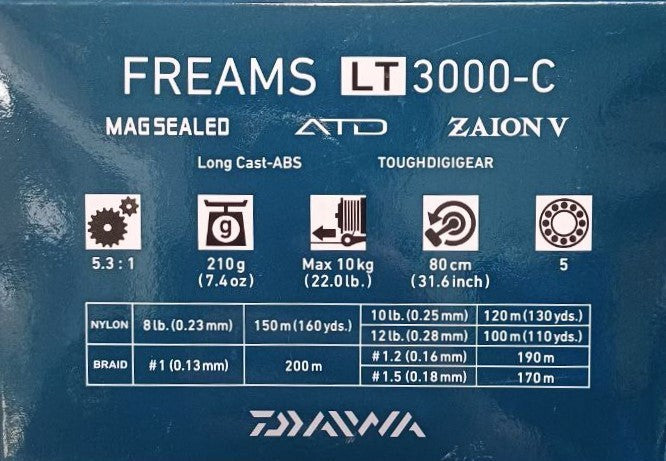 Spinning reel - DAIWA 21 FREAMS LT