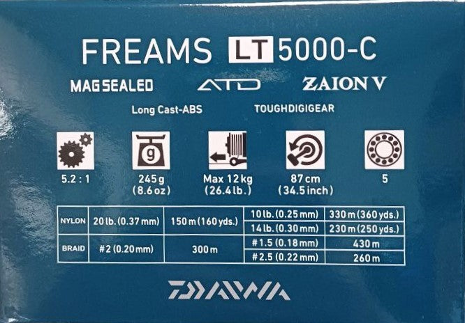 Spinning reel - DAIWA 21 FREAMS LT