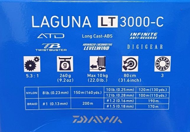 Катушка Daiwa '20 LAGUNA LT