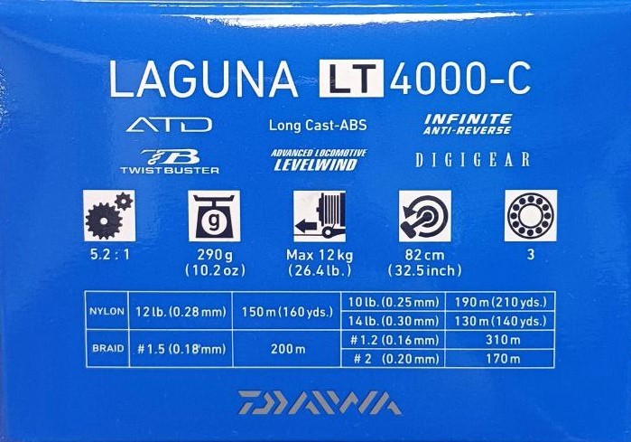 Катушка Daiwa '20 LAGUNA LT