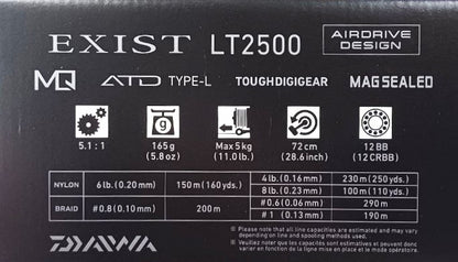 Top model mulinetă 22 DAIWA EXIST (G) LT MQ
