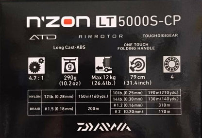 Катушка для фидер DAIWA N'ZON PLUS LT - 5000S-CP
