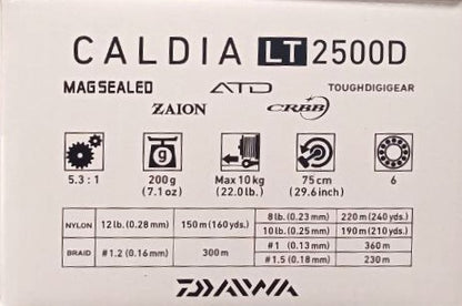 Μηχανισμός με μπροστινά φρένα Daiwa 18 CALDIA LT